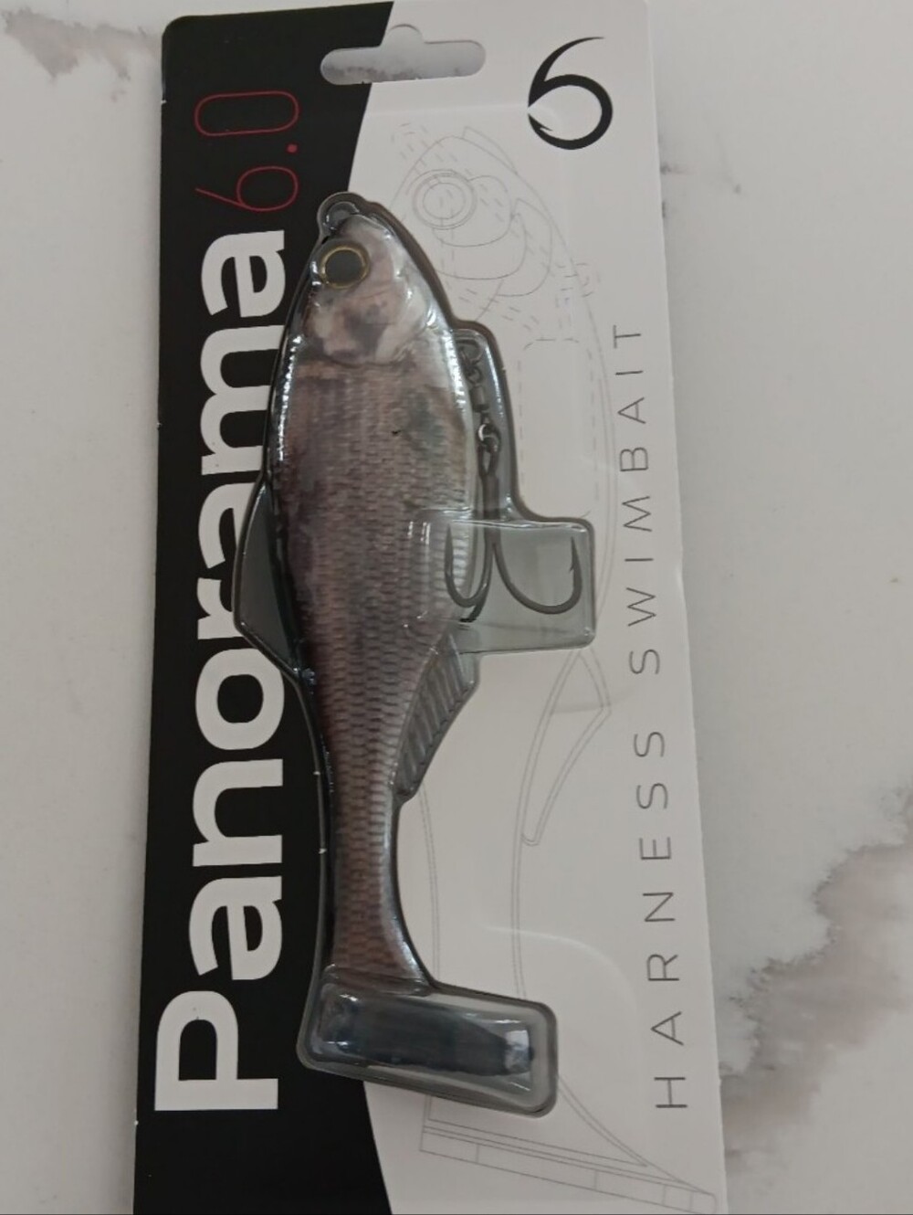 6th Sense Unreleased Panorama 6.0 Harness Swimbait Fishing Lure Live Shad NIP